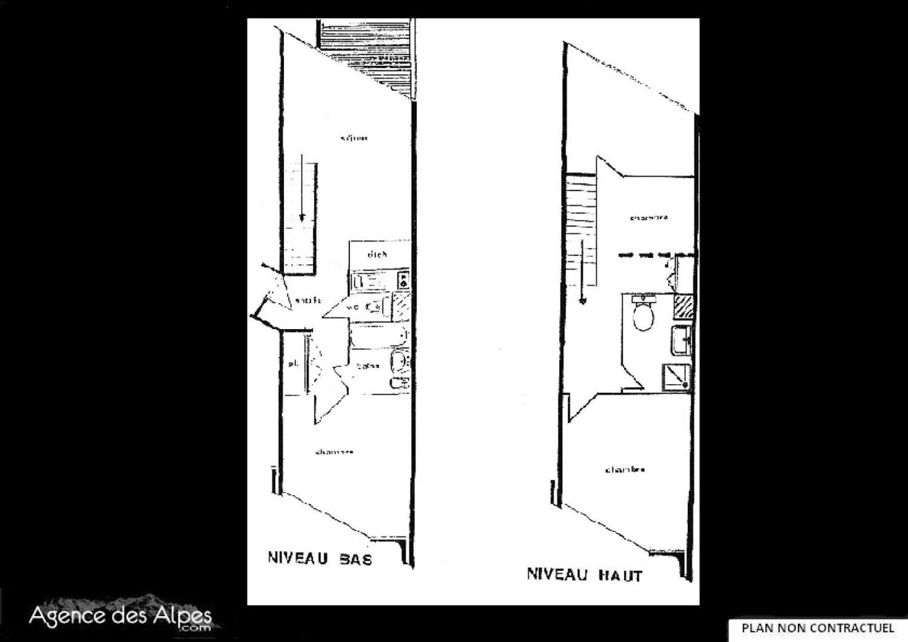 Residence Grande Masse - Duplex Mezzanine 8 Personnes Aux Menuires Mae-4384 Saint-Martin-de-Belleville Eksteriør bilde